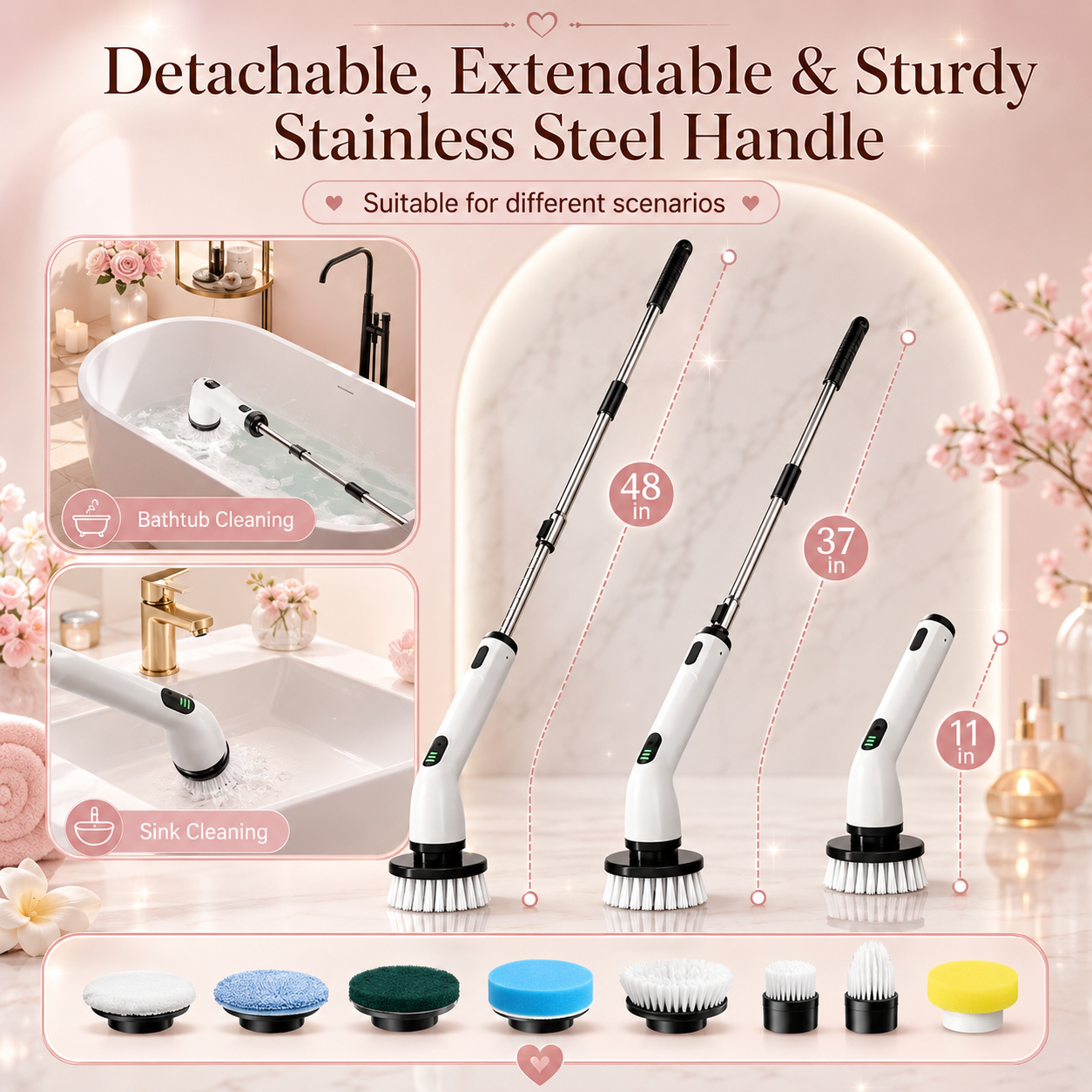 The Cordless Electric Scrubber
